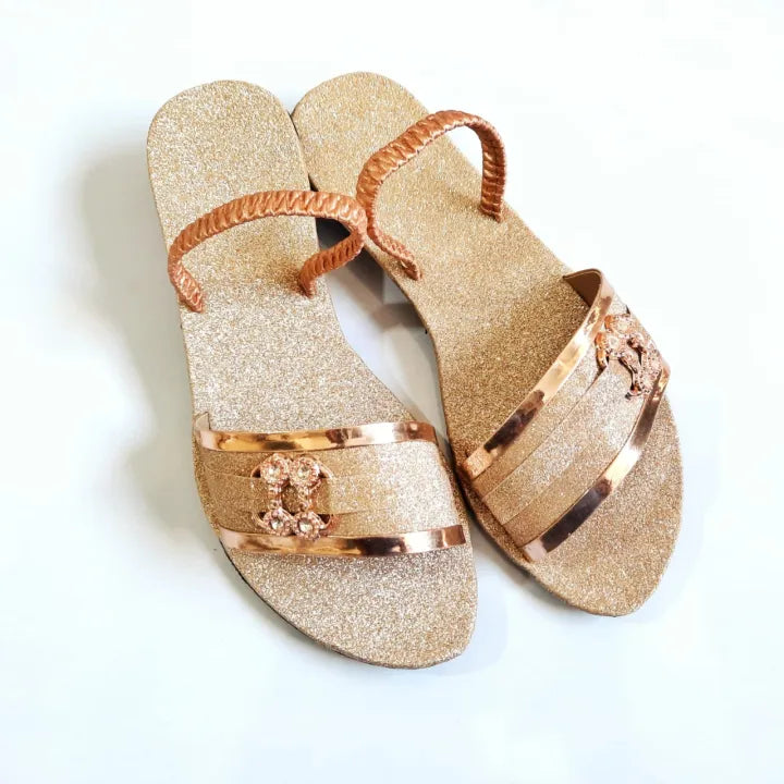 Women's Stylish Flat Sandals - Comfortable Party & Casual Wear, Multiple Sizes